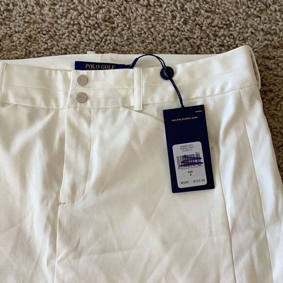 NWT Ralph Lauren Polo Golf Skort Women’s 2 Cream 16” - Picture 3 of 8